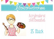 Lizenzerweiterung - zARTbesaitet - 25 Stück